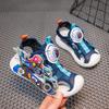 Kids Rotating Buckle Closed-Toe Sandals With LED Light Boys Girls Ages 4-12 Rubber Sole Comfortable Shoes