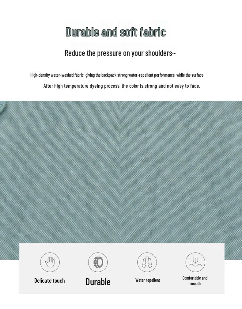 Stylowy Damski Plecak Casualowy w Stylu Koreańskim - Lekki, Wszechstronny, Modna Torba Podróżna