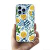 Mediterranean Lemon Cases Phone Case For Iphone 17E 16E 17 Air 16 Pro Max 15 Pro 14 Plus 11 13 12 Mini Cover Cases Compatible wi