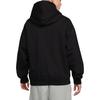 Stussy X Nike Steingewaschener Fleece Reißverschluss Hoodie Asiatische Größen FJ9176-010