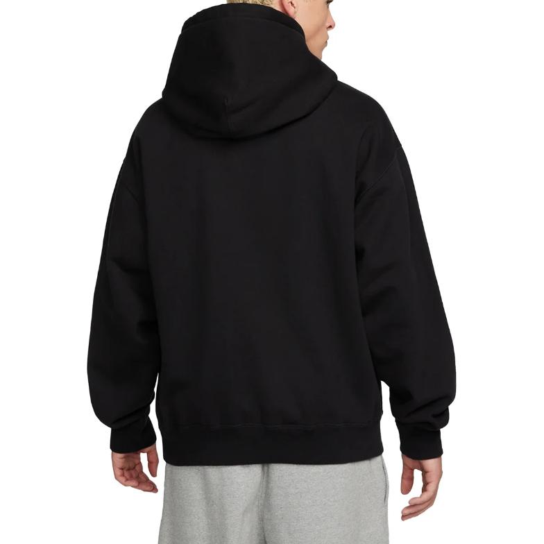Stussy X Nike Steingewaschener Fleece Reißverschluss Hoodie Asiatische Größen FJ9176-010