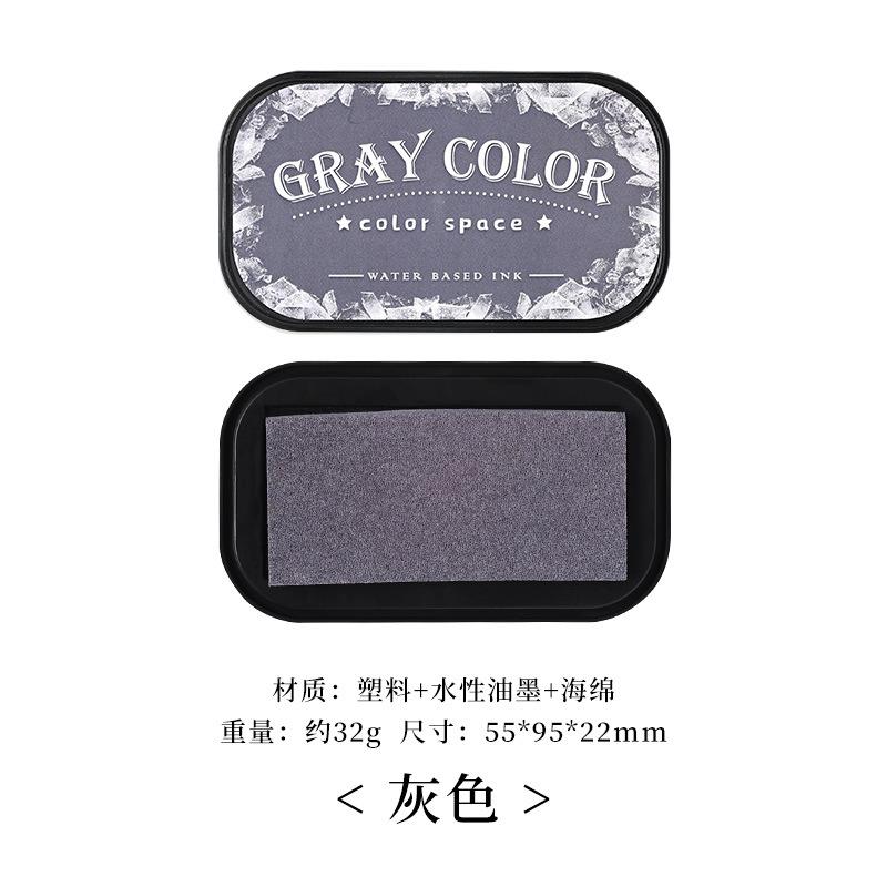 Color Retro Print Pad Water-based High Density for Inspiration Handbooks Greeting Cards Diaries Decorative Ink Pad