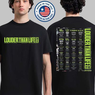 Louder Than Life 2026 Festival Merch Inspiriertes T-Shirt