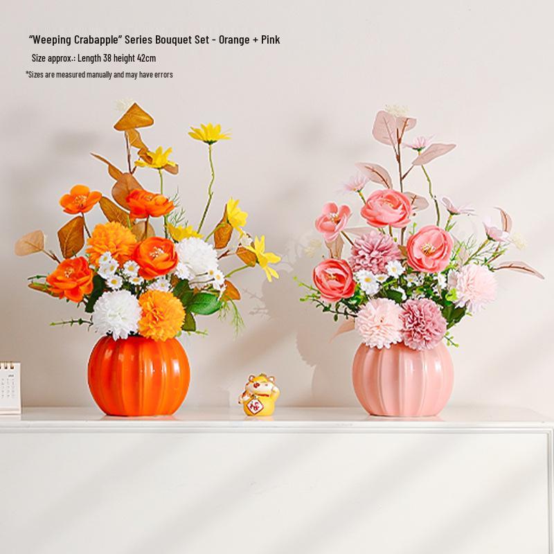 Nordic Style Artificial Floral Decoration for Home and Dining Table