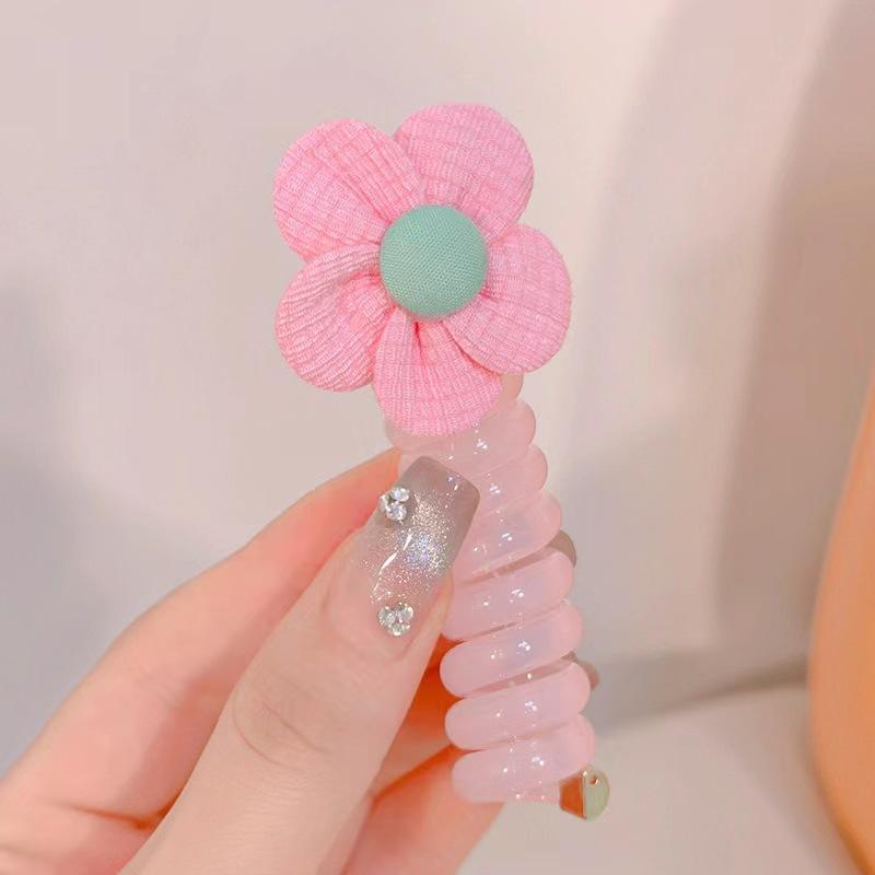 Elastici per Capelli a Spirale per Bambini, Elastici Magici Colorati Cambia Colore in Plastica Gomma per Code di Bambina