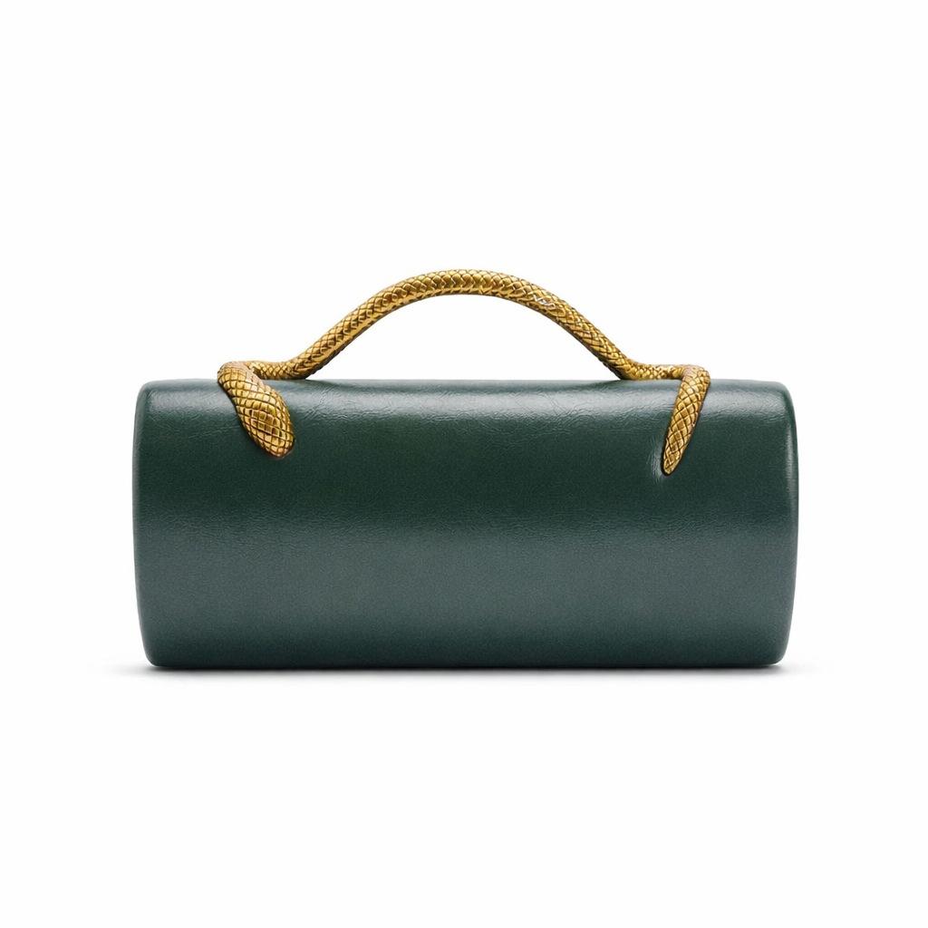

Fashionable Clutch Bag for Women Vintage Style Crossbody Shoulder Evening Party Handbag CLE зелений