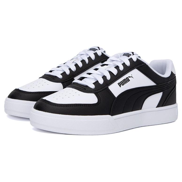 Puma Caven Comfortable Versatile Low-Top Sneakers Unisex Sneakers White Black 380810-45