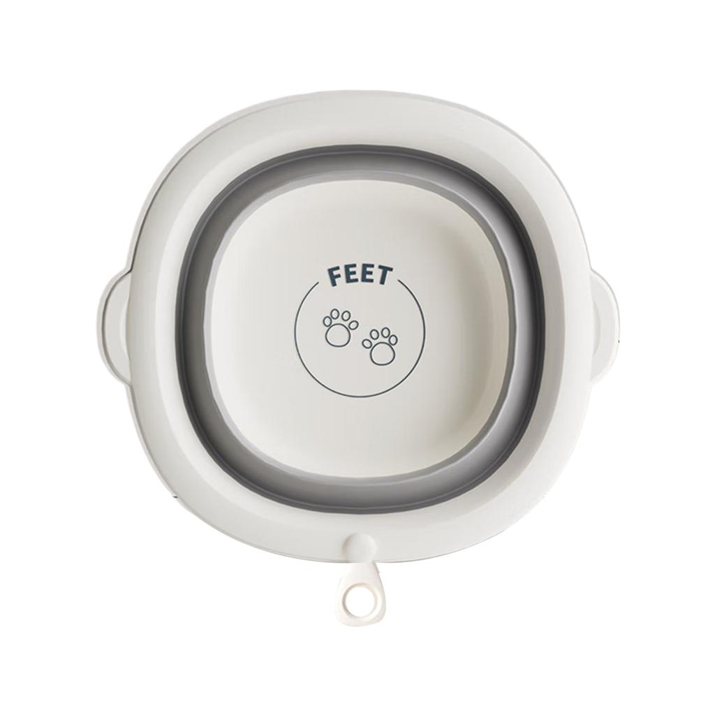 Portable Foldaway Baby Bathing Tub for Home Travel Compact Design Toddler Washbasin Anti Fall Cartoon Pattern