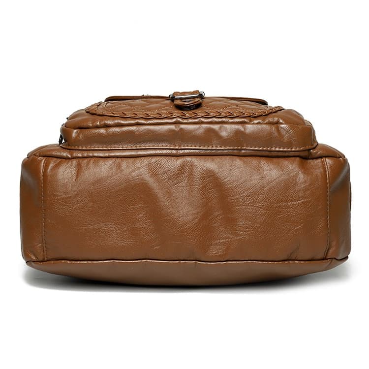 Soft Leather Large-capacity Shoulder Bag Casual Tote Bag