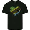 Love Tanzania Flag Tanzanian Day Football Kids T-Shirt Childrens