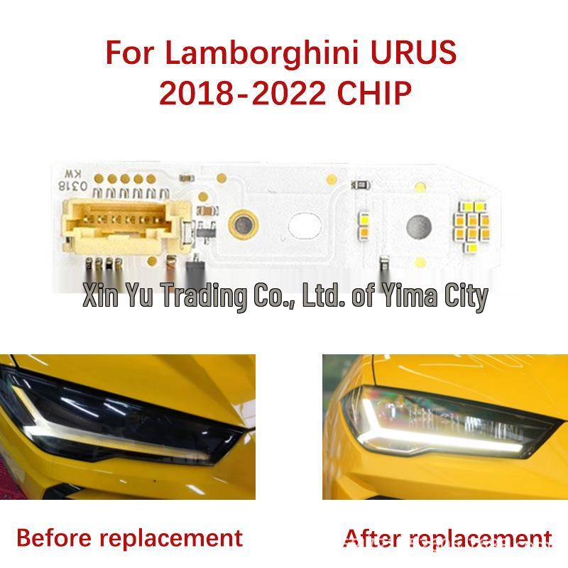 Compatible LED Chip Ballast for 2018-2022 Lamborghini URUS White Headlight DRL Left (1 piece)