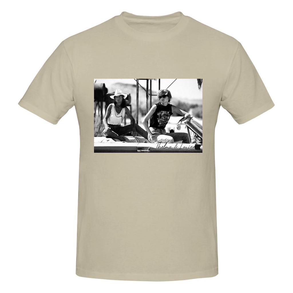 Thelma And Louise Tshirtthelma Louise Retro Sweet Cool Tshirt Retro Minimalist Quickdrying Basic Tee