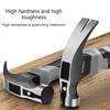 Multifunctional Heavy Duty Claw Hammer Straight Claw Hammer with Shock Absorbing Handle Heavy Duty Hammer Hand Tool