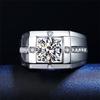 2026 Fashion Trend Men's Zircon Jewelry Party Accessory Ring