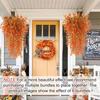 2x Fall Artificial Hanging Plants Faux Eucalyptus Vine Indoor Outdoor Home Decor