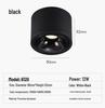 Ultra-Thin Adjustable Anti-Glare Ceiling Spotlight - No Punching Needed