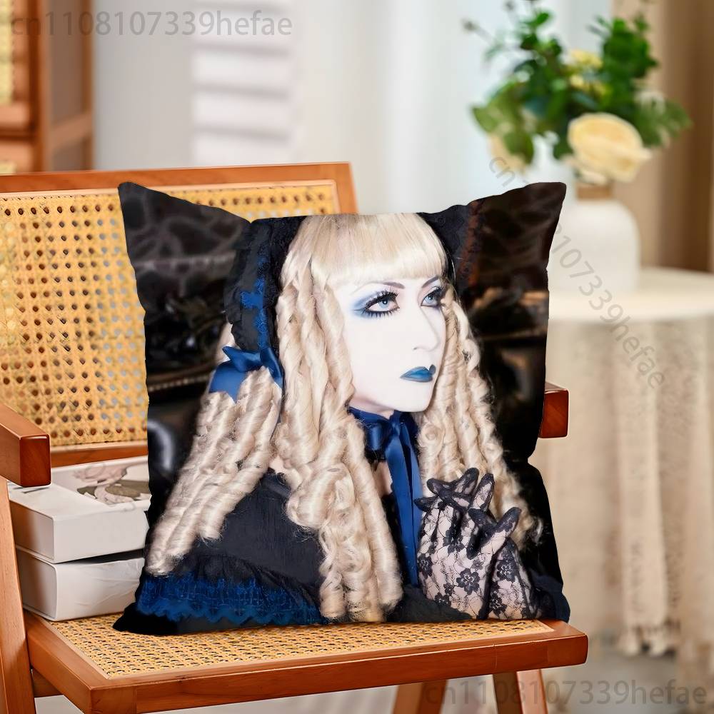 MMana Malice Gothic Mizer Throw Pillow Case For 45x45cm55x55cm30x30cm For Home Bedroom Decoration And Protector