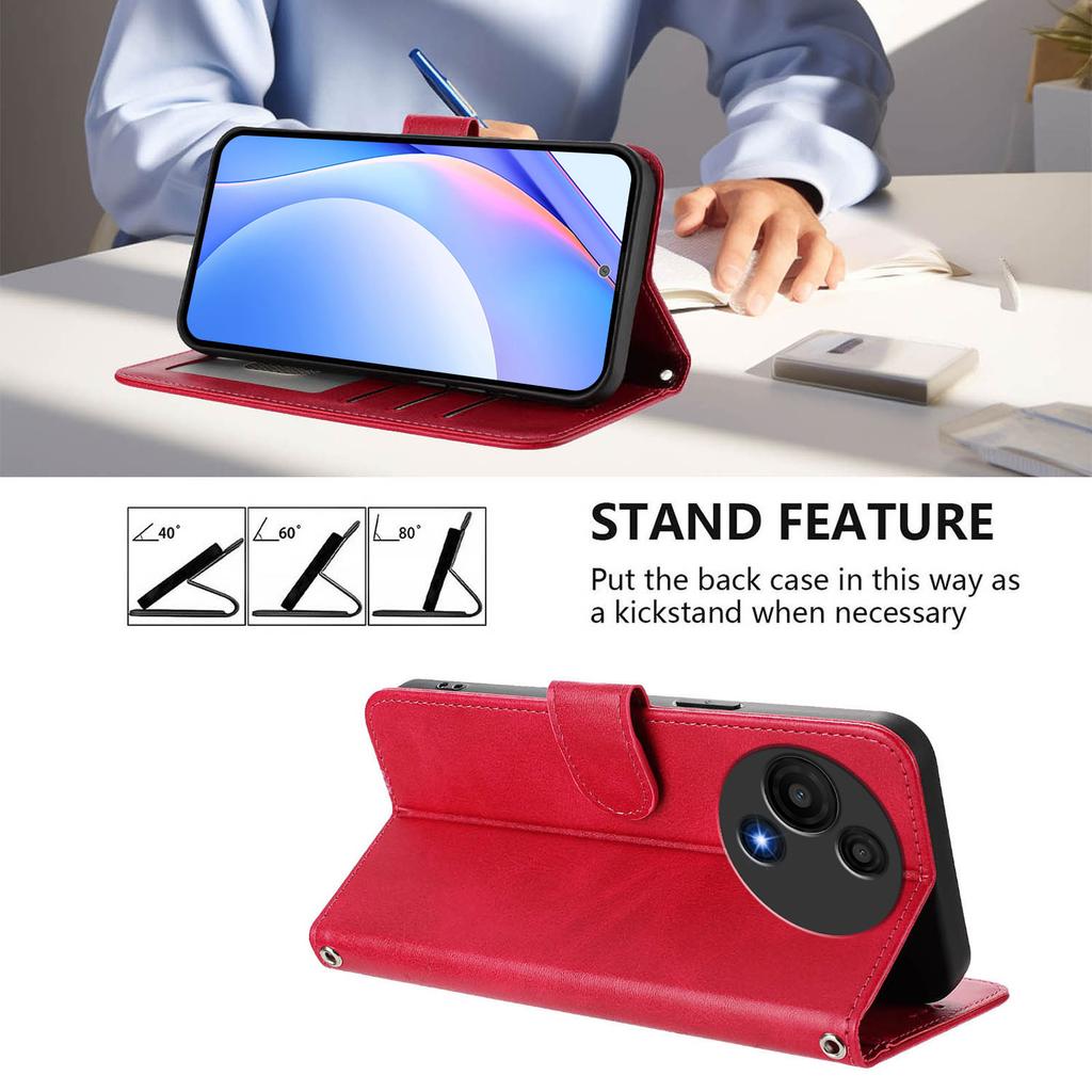 RFID Shielding Flip Wallet Leather Stand Phone Case For TCL 60 SE 60 XE NxtPaper 60R 60 5G 605 60 R Card Slots Holder Cover