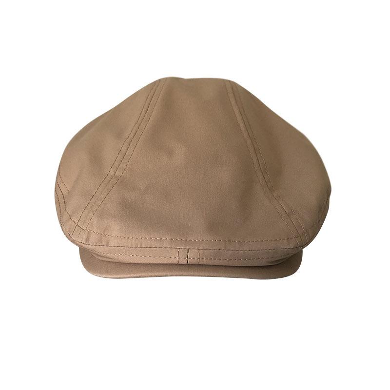 Men's Forward Cap Peaked Cap Waterproof Functional Fabric Retro British Youth Cape Hat Wash Free Beret For Women