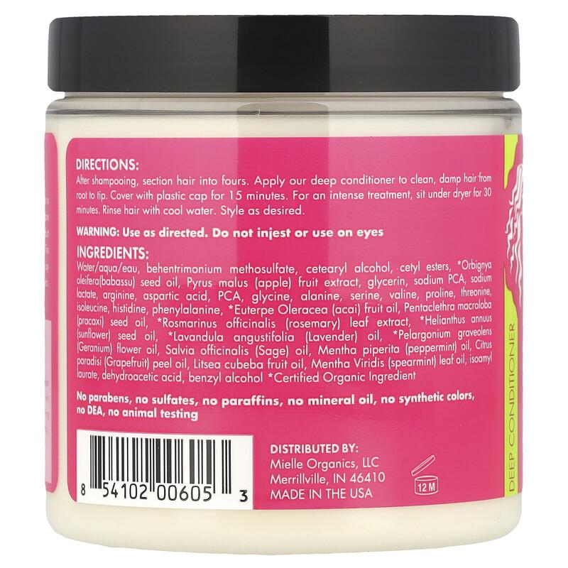 Deep Conditioner, For All Hair Types, Babassu & Mint, 8 oz (227 g)