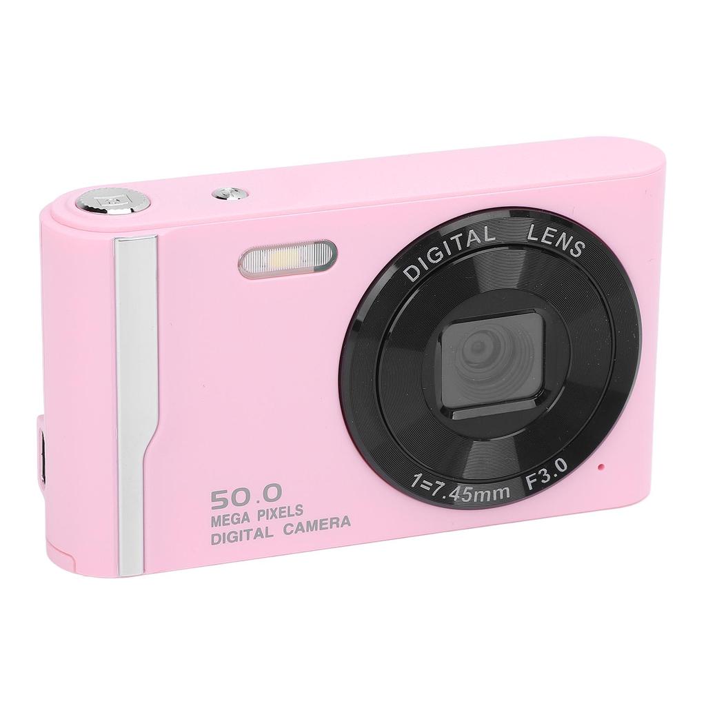 4K 50MP Digital Camera HD 16x Digital Zoom 2.8 Inch LCD Screen Anti Shake Autofocus Retro Compact Small Camera with