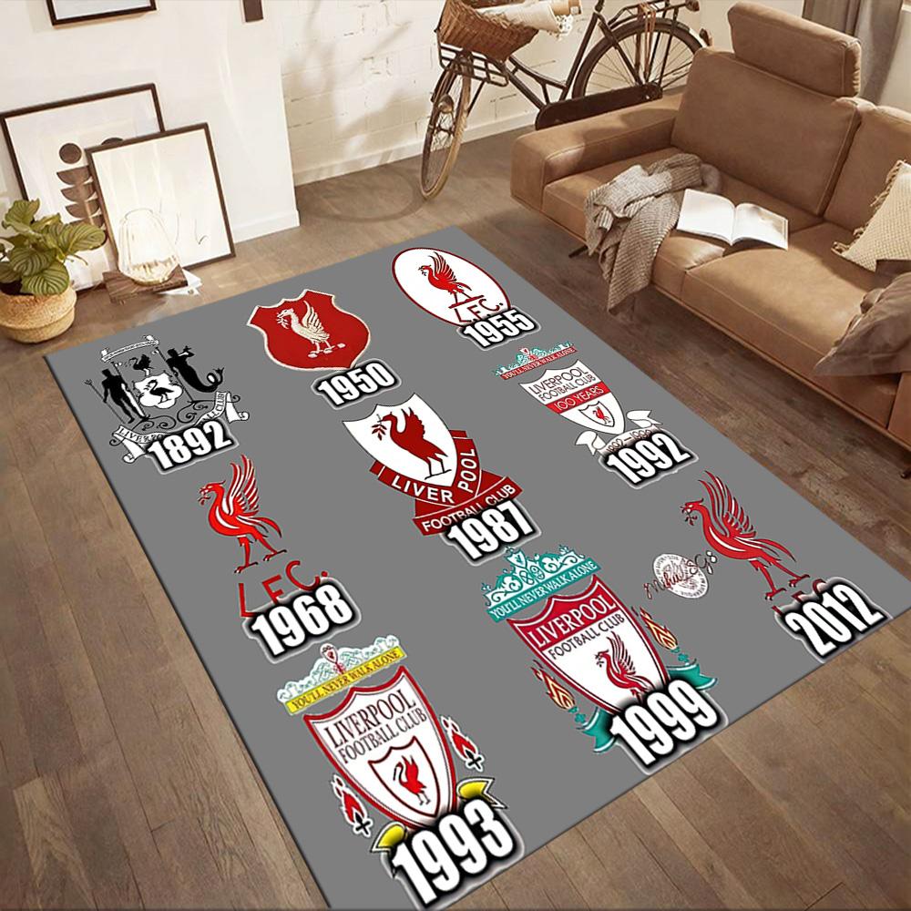 Liverpool Football Club Teppichdesign Für Eingangsbereich Küche Balkon Dekorieren Zimmer Rutschfester Teppich Dekorieren Büros