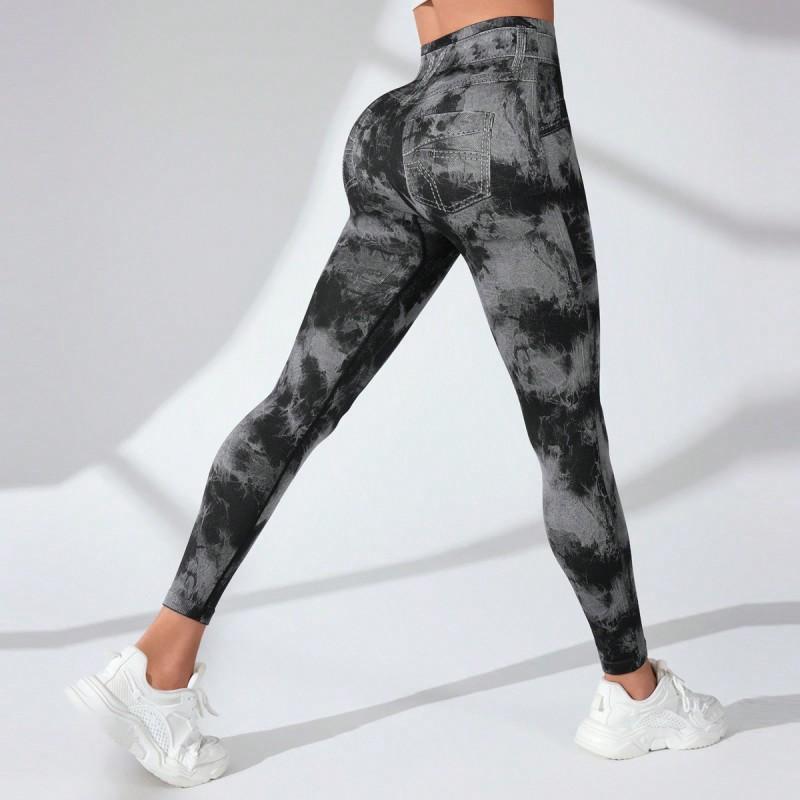 High-Waisted Seamless Yoga Leggings Women Butt-Lifting Quick-Dry Stretchy Fitness Pants Running Gym Small