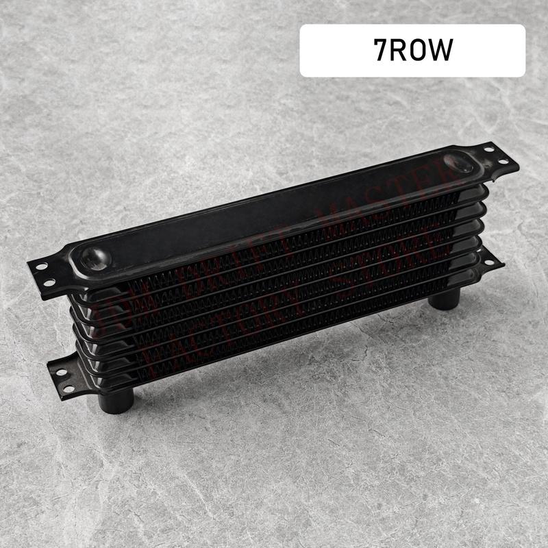 7/10/13/Rows AN10 Oil Cooler Universal Japanese Style Aluminum Radiator Engine Transmission Oil Cooler