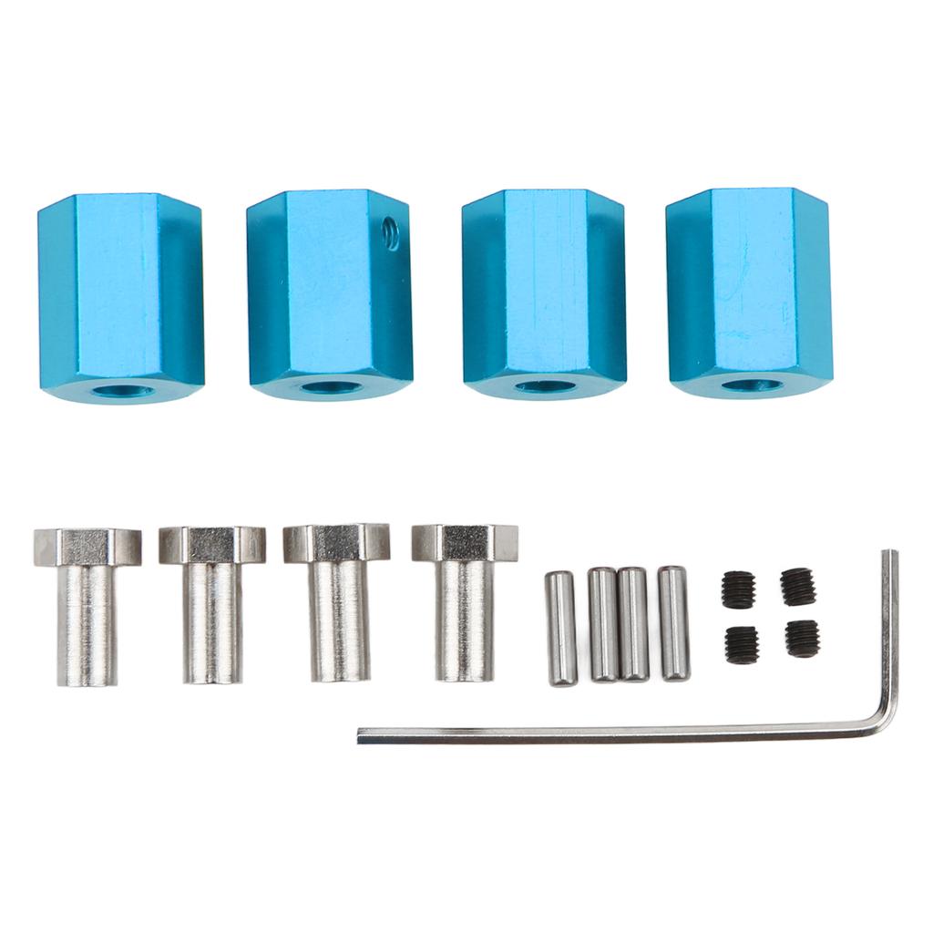 4Set 12mm Wheel Hex Hub 16mm Height with Pins Aluminum   for 1Celsius10 1Celsius12 Remote Control Vehicle
