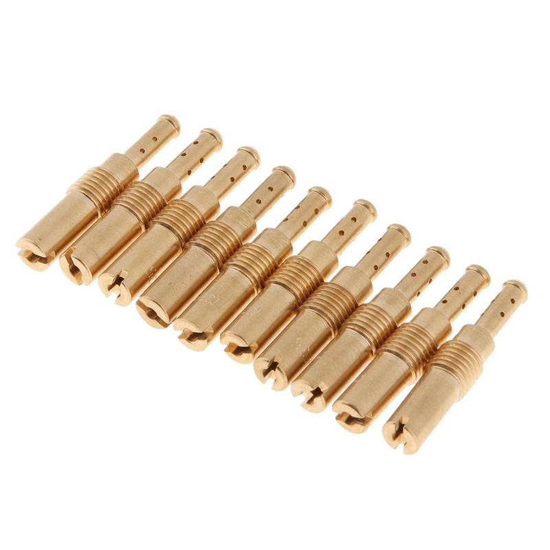 10 Pieces Carburetor Main Jet Motorcycle Carburetor Parts Motorcycle Carburetor