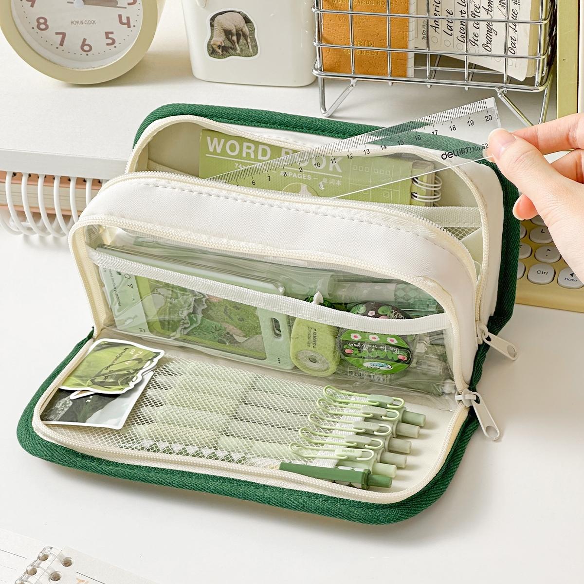 Ретро-цветная сумка-карандаш для ручек — фото 6