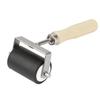 Wood Grip Ink Roller Elastic Rubber Art Ink Spreader Printmaking Rolling Tool  Oil Painting Coating