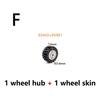 1Pcs Technical Tire & Wheel Hub Building Blocks Compatible with MOC Car Truck Parts