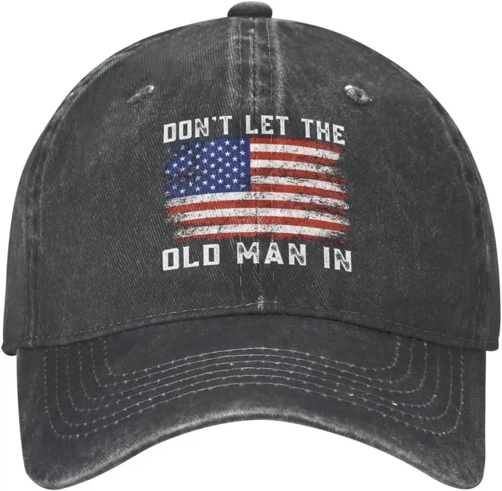 Old Man Hat Dont Let Old Man In Hat for Women Baseball Hats Vintage Hat