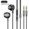 Dual Plug Wired Computer Headset with In-Line Mic, Semi-In-Ear Design, Comfortable Long Wear, Superior Sound Quality