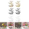 5 Tier Fruit Basket Bowl Large Capacity Wrought Iron Fruit Stand for Kitchen