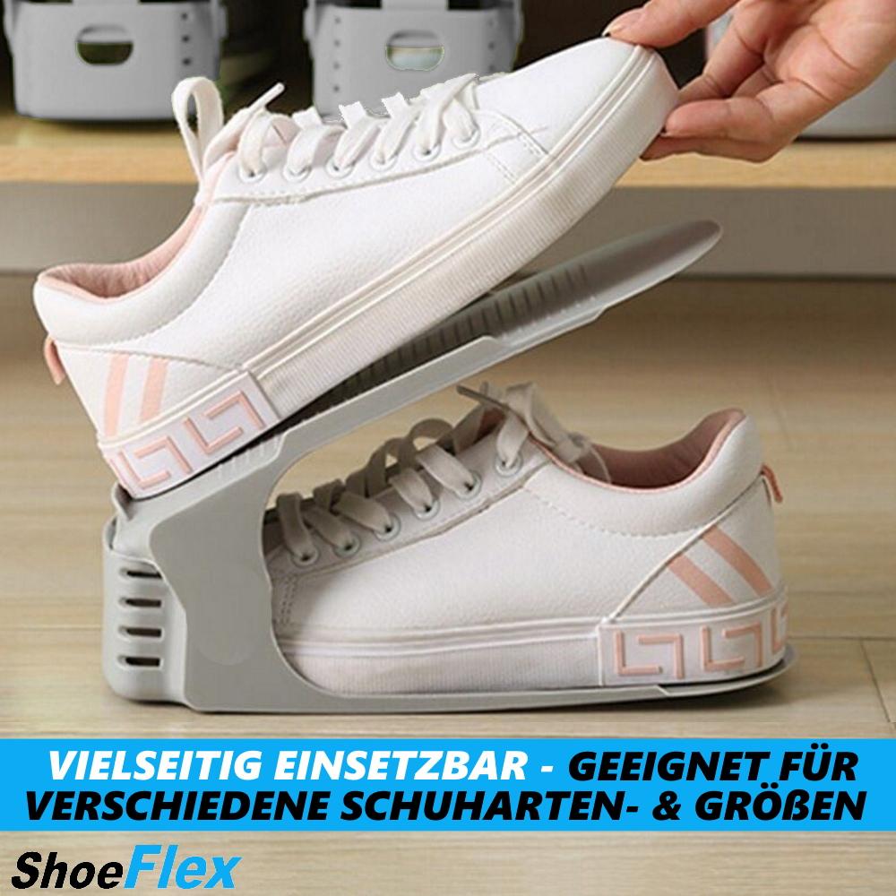 SHOEFLEX organizer na buty, stojak na buty do szafki na buty, teczka na buty