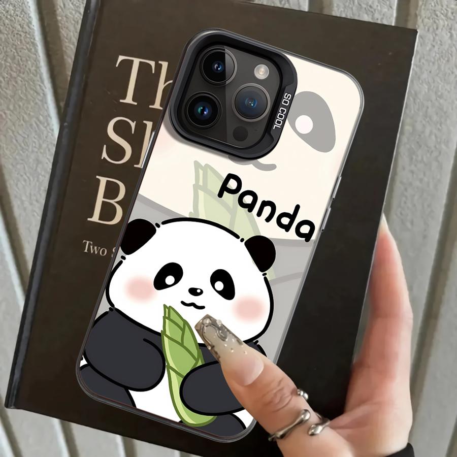 

Case for iPhone 17 Pro Max 16 XR 12 13 Pro XS 14 Air 11 15 Plus Back Phone Cover Cute Cartoon Panda iPhone 11 Pro Max