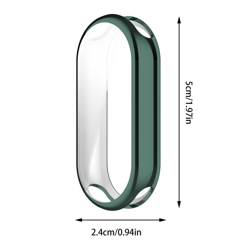 For Mi Band 8 Protective Case Cover For Mi Band Case Screen All-Around Edge Protective Film Smart Watch Protector For Mi Band 8