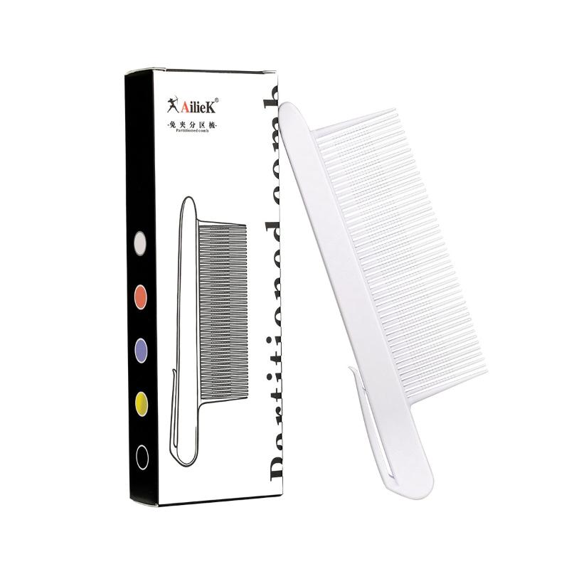 1 Pcs Salon Hair Clips Comb Wide Teeth Hairdressing Cutting Dying Hair Layering Clip Styling Clips Professional Barber Shop