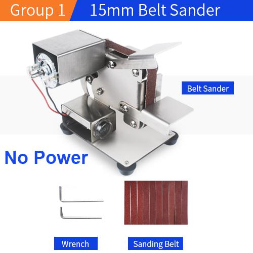 

Belt Grinding Machine Sharpening Machine Bench Grinder Variable Speed Mini Belt Sander Metal Sander Electrical Polisher Machine