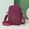 Solid Color Mobile Phone Bag Women's Crossbody Bag Coin Purse