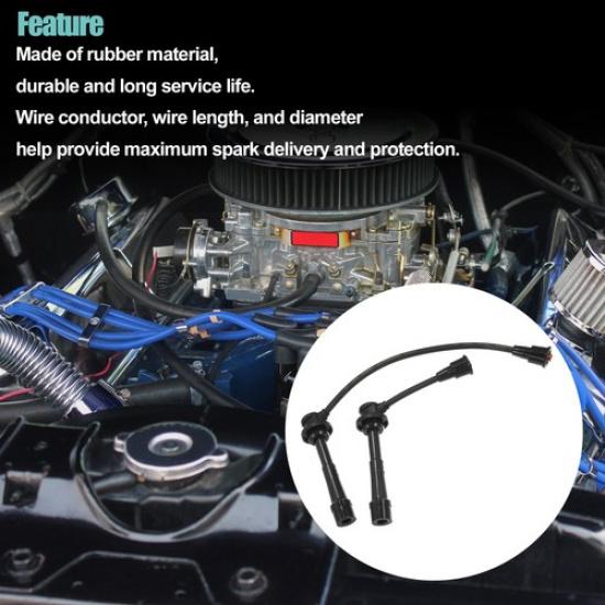 Spark Plug Ignition Wire TWO  for Suzuki Vitara JLS, JLX, JX 1.6L L4 - Gas