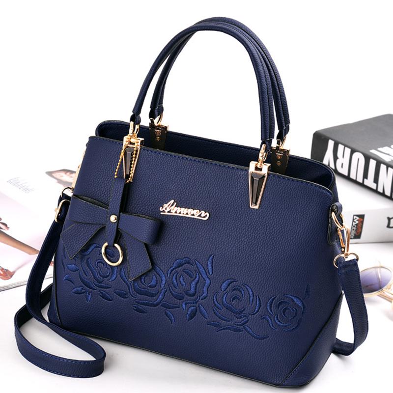 Women Bag Vintage Handbag Casual Tote Fashion Women Messenger Bags Shoulder Top-Handle PUrse Wallet