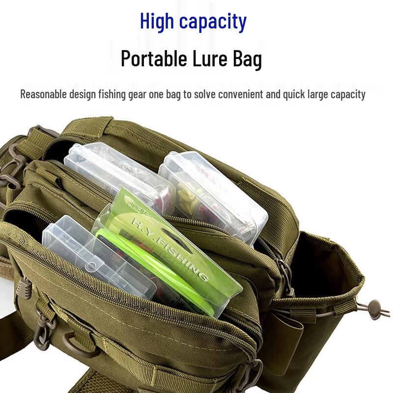 Brangdy F108 Outdoor Fishing & Cycling Waist Sling Bag