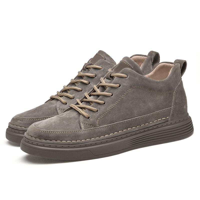 Genuine leather men's board shoes Fashion Trend Minimalist Style Leisure Outdoor Party Daily office adult warm quality shoes