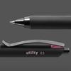 Gel Pen Quick-Dry Black Ink 0.5mm Smooth Writing Pen for Exams Office Non-Slip Grip Silent Click Retractable Pen for Library Classroom