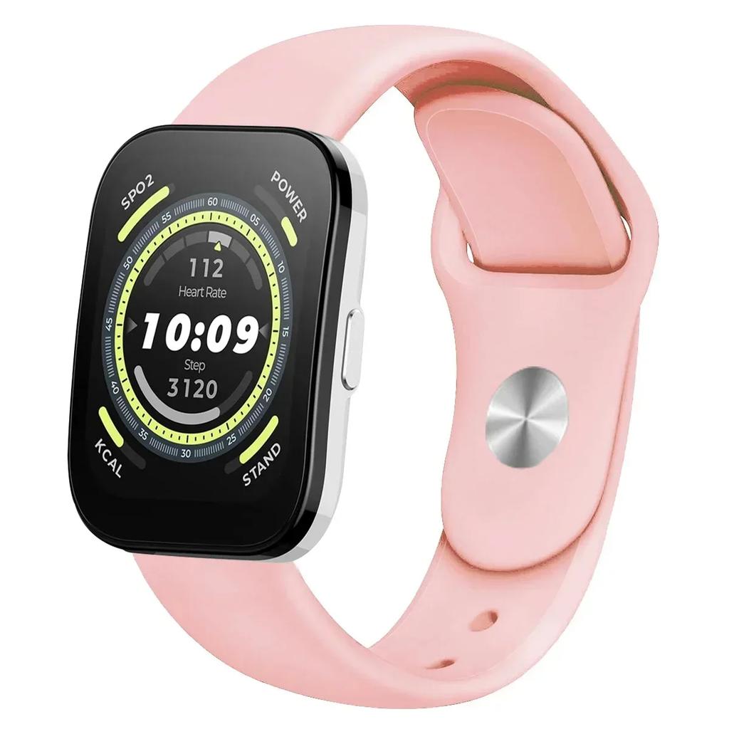 20/22mm Watch Band For Amazfit GTS 4-2 Mini/GTR 4/3/2 /Pro/stratos Sport Silicone Bracelet Correa Amazfit Bip 5-bip 3 Pro Strap