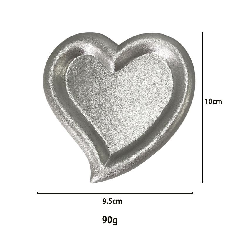 Kreative Harztabletts Heimdeko Schmuckschale Herz Wolkenform Aufbewahrungsplatte Organizer Uhren Schlüsselhalter Ohrringe Halsketten Schalen