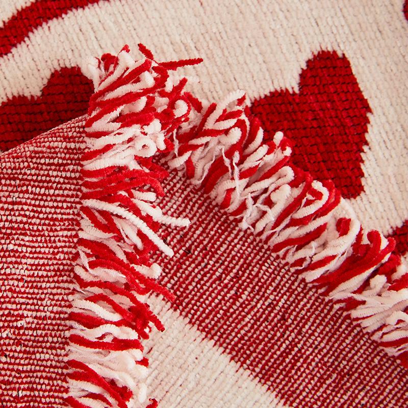 Festive Red Sofa Cushion Four Seasons Universal Wedding and Wedding Room Decorations Arrangement Non-Slip Seat Cover Cover Full Covered Cloth